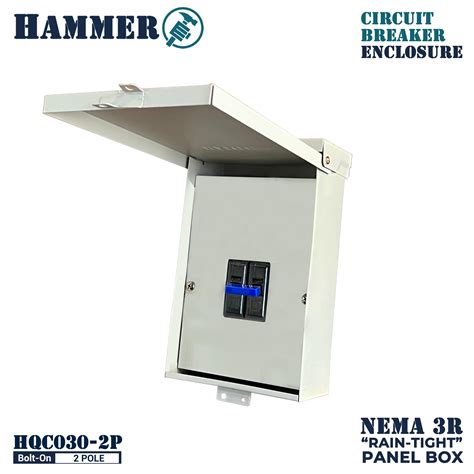 electrical panel boxes breaker 3r rain tight|nema 3r box.